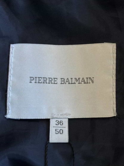 2010s Balmain Denim Biker Jacket
