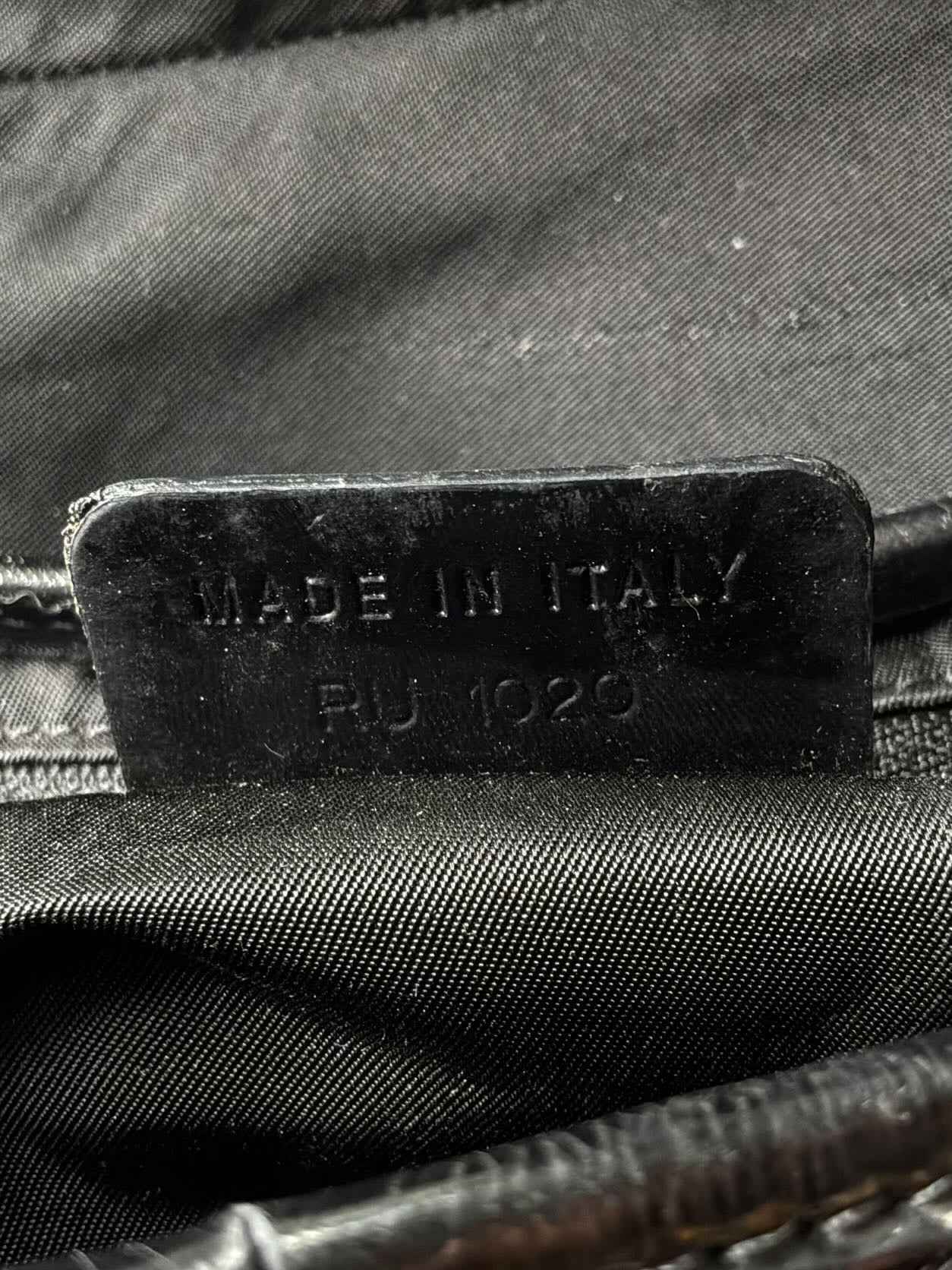 Dior Black Nylon Saddle Bag