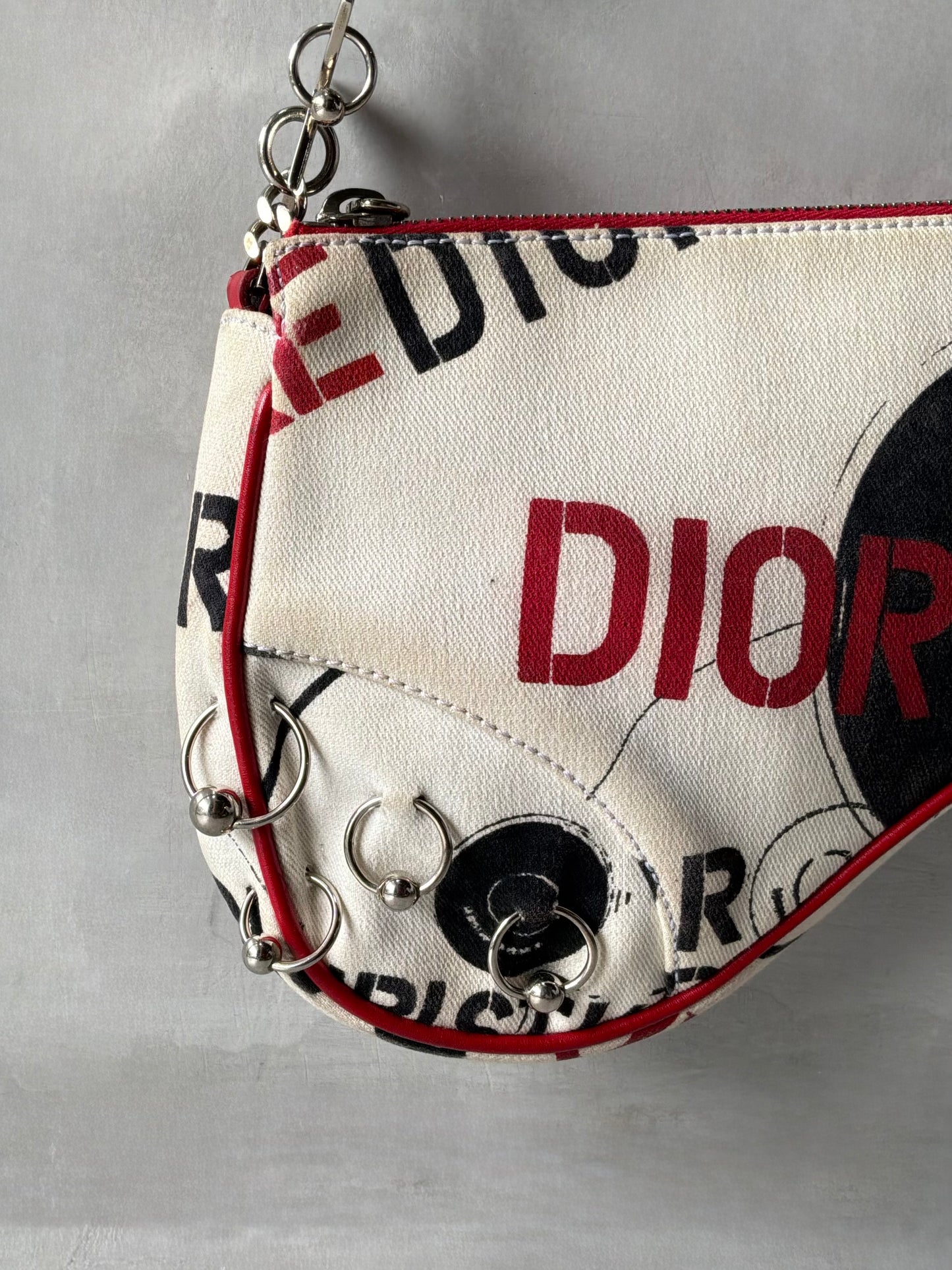 Christian Dior “Hardcore” Mini Saddle Bag
