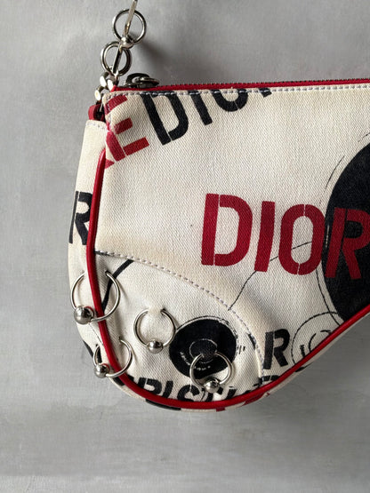 Christian Dior “Hardcore” Mini Saddle Bag
