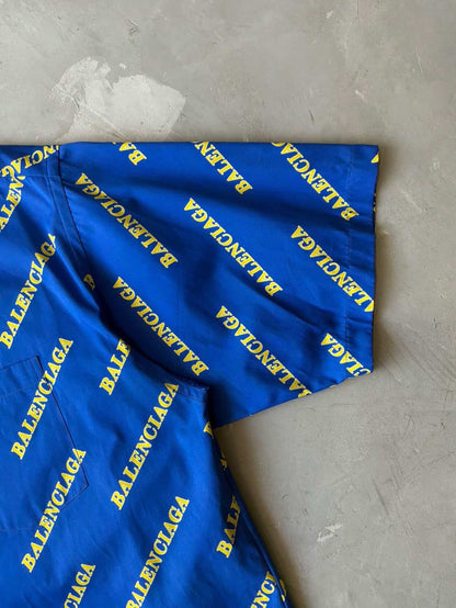 Balenciaga All Over Print Shirt