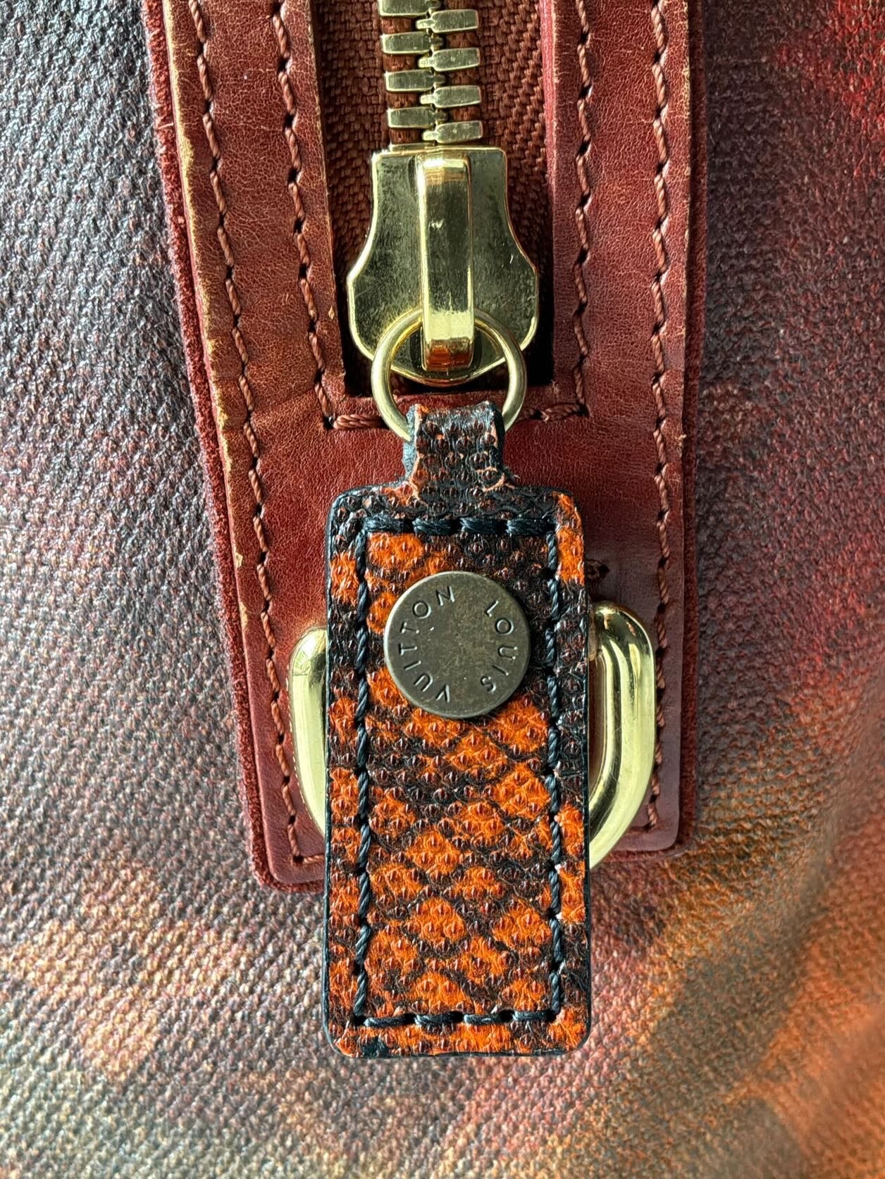 Louis Vuitton X Richard Prince Monogram Snakeskin Bag