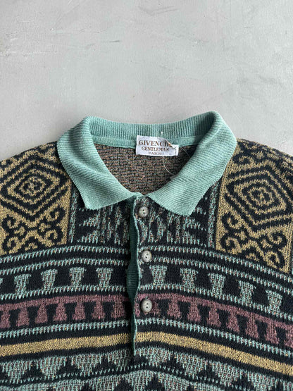 Givenchy Gentleman Paris knit Polo Shirt