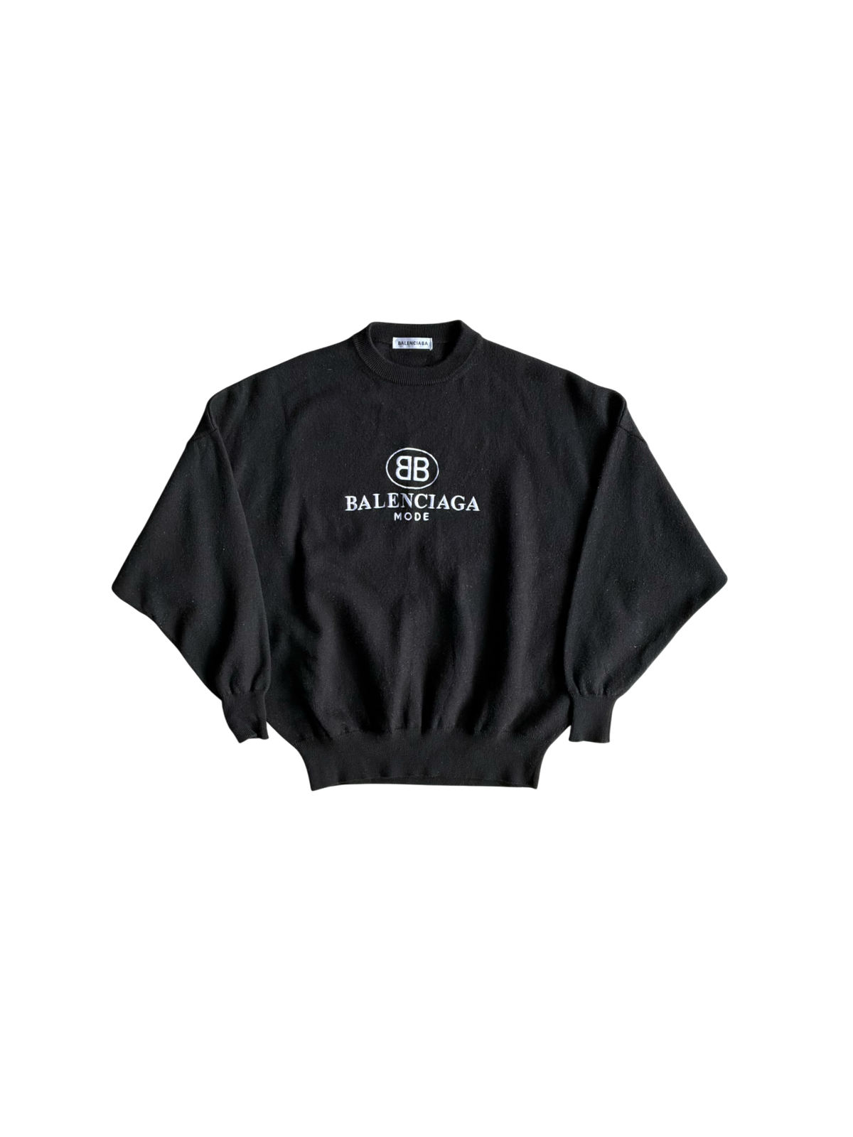Balenciaga Mode Wool Crewneck