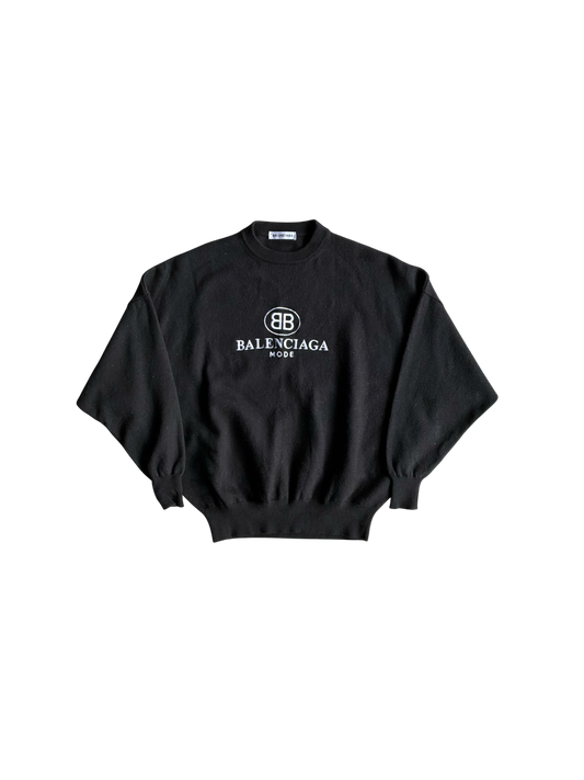 Balenciaga Mode Wool Crewneck