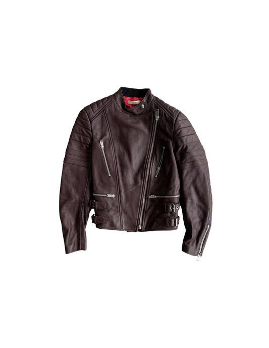 Vintage Celine by Phoebe Philo Biker Leather Jacket