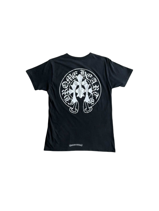 Chrome Hearts Triple Cross Horseshoe Tee