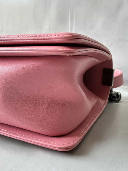 Chanel Light Pink Boy Bag