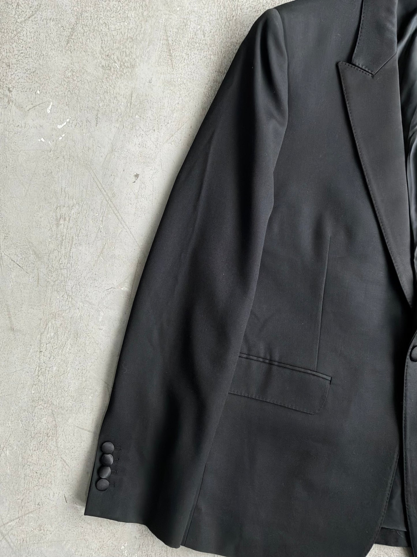 Celine Hedi Slimane Satin Blazer