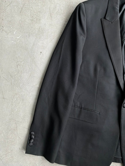 Celine Hedi Slimane Satin Blazer