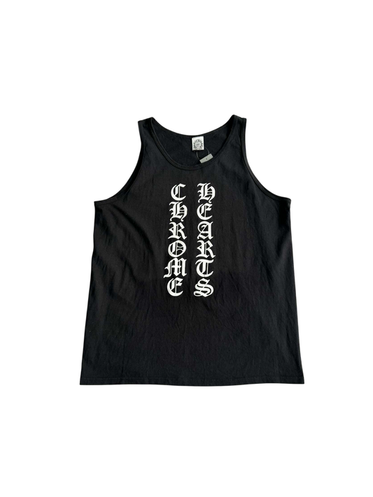 Vintage Chrome Hearts Spell Out Logo Tank top