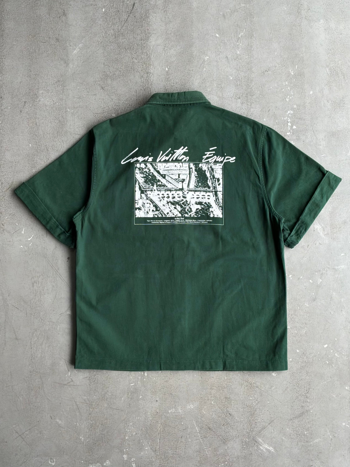 Louis Vuitton Virgil Abloh Creative Director Runway Shirt