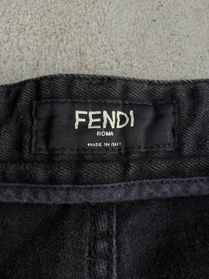 Fendi Karl Lagerfeld Denim Pants