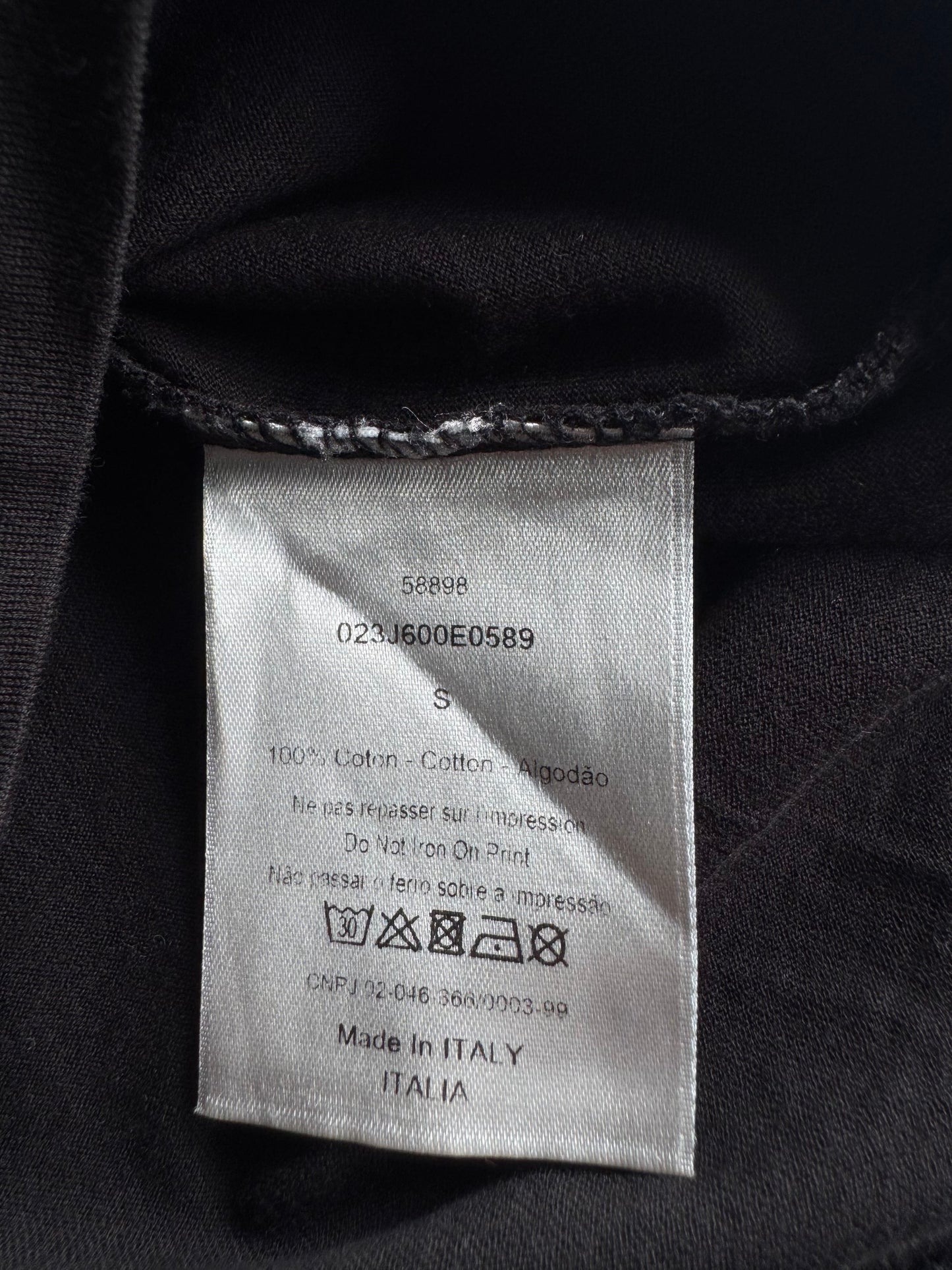 Dior x Daniel Arsham Script Tee