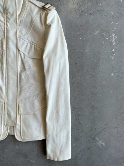 2003 Gucci By Tom Ford Structured Moto Jacket