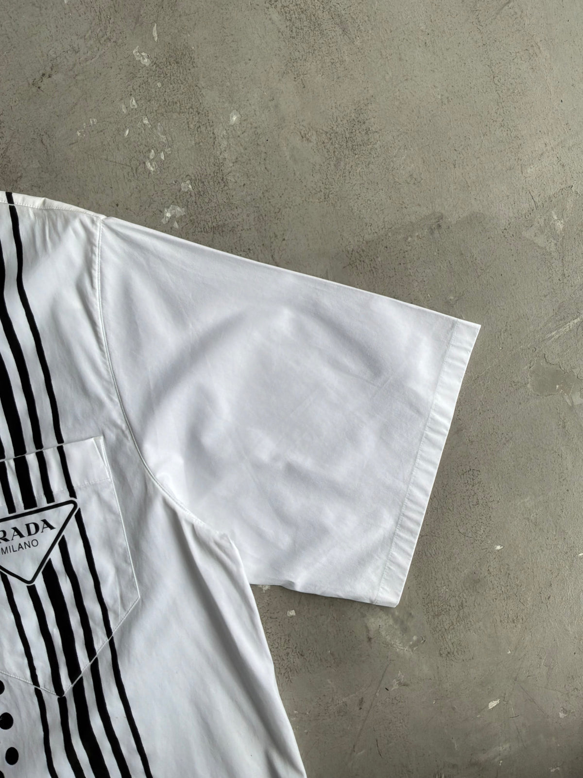 Prada Poplin Bowling Shirt