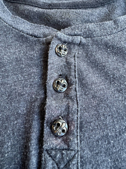 Chrome Hearts Henley ‘Triple Cross’ Longsleeves