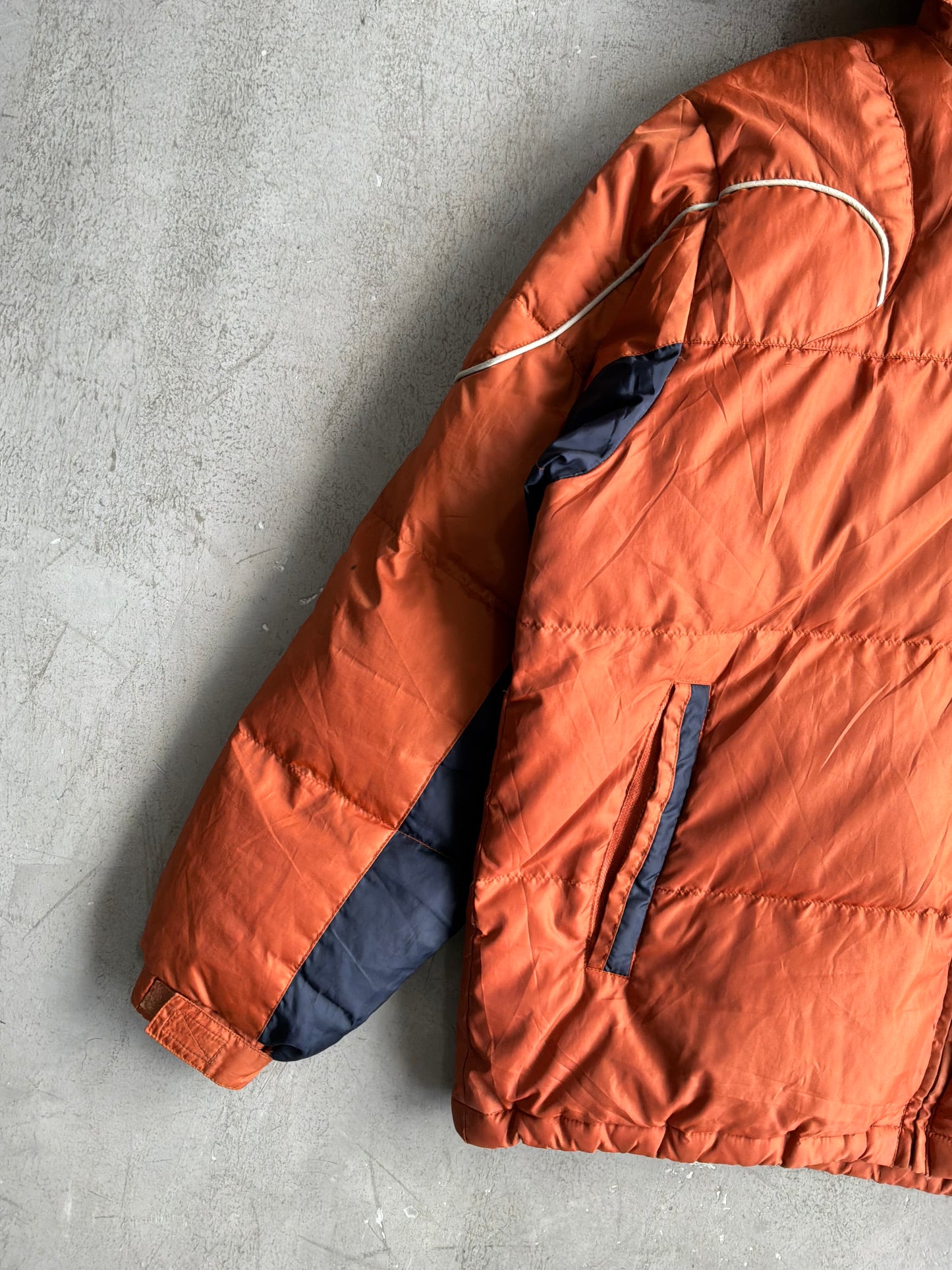 Balenciaga Vintage Orange Puffer Jacket