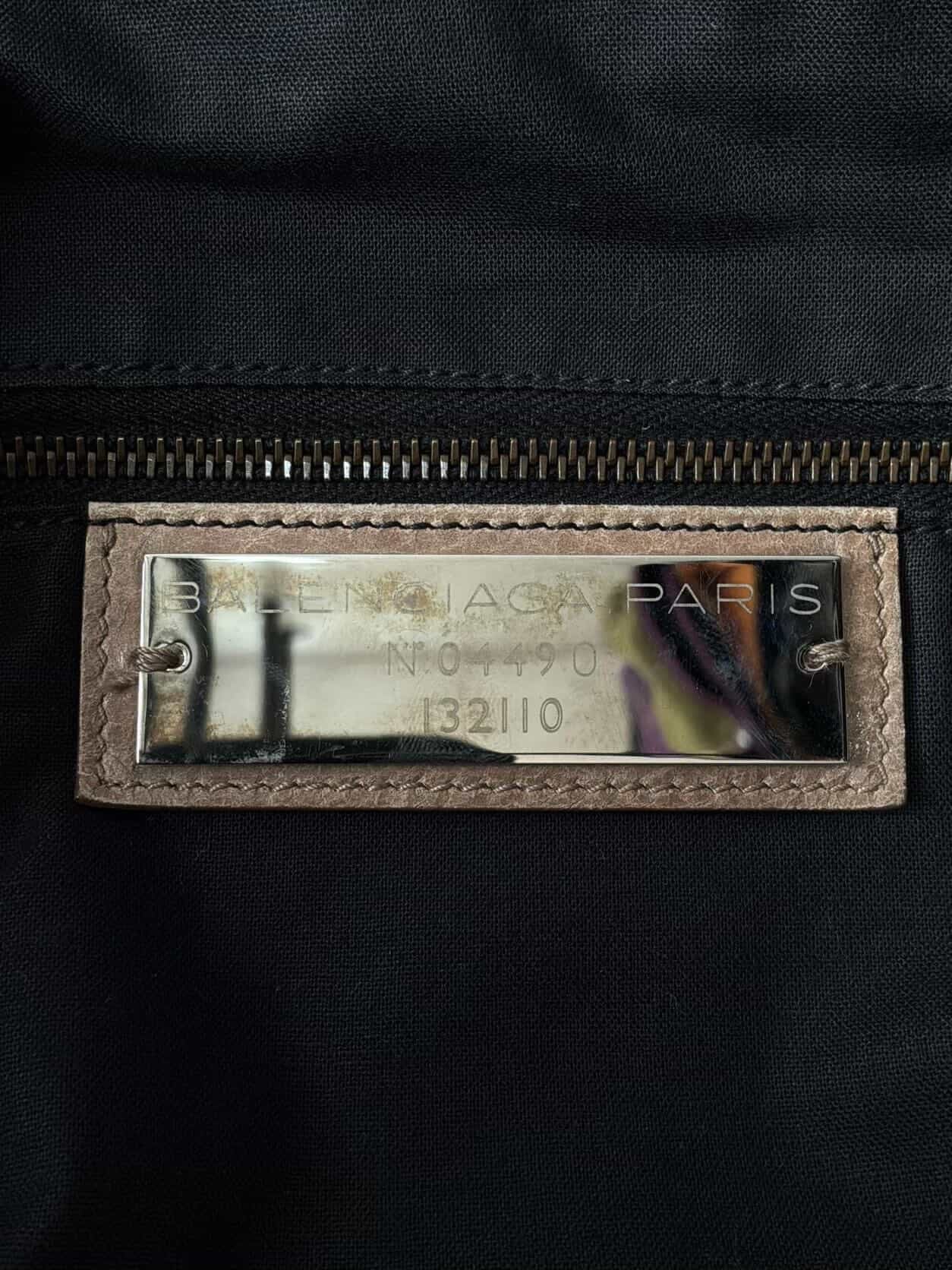 Balenciaga City Work Light Brown Lambskin Bag