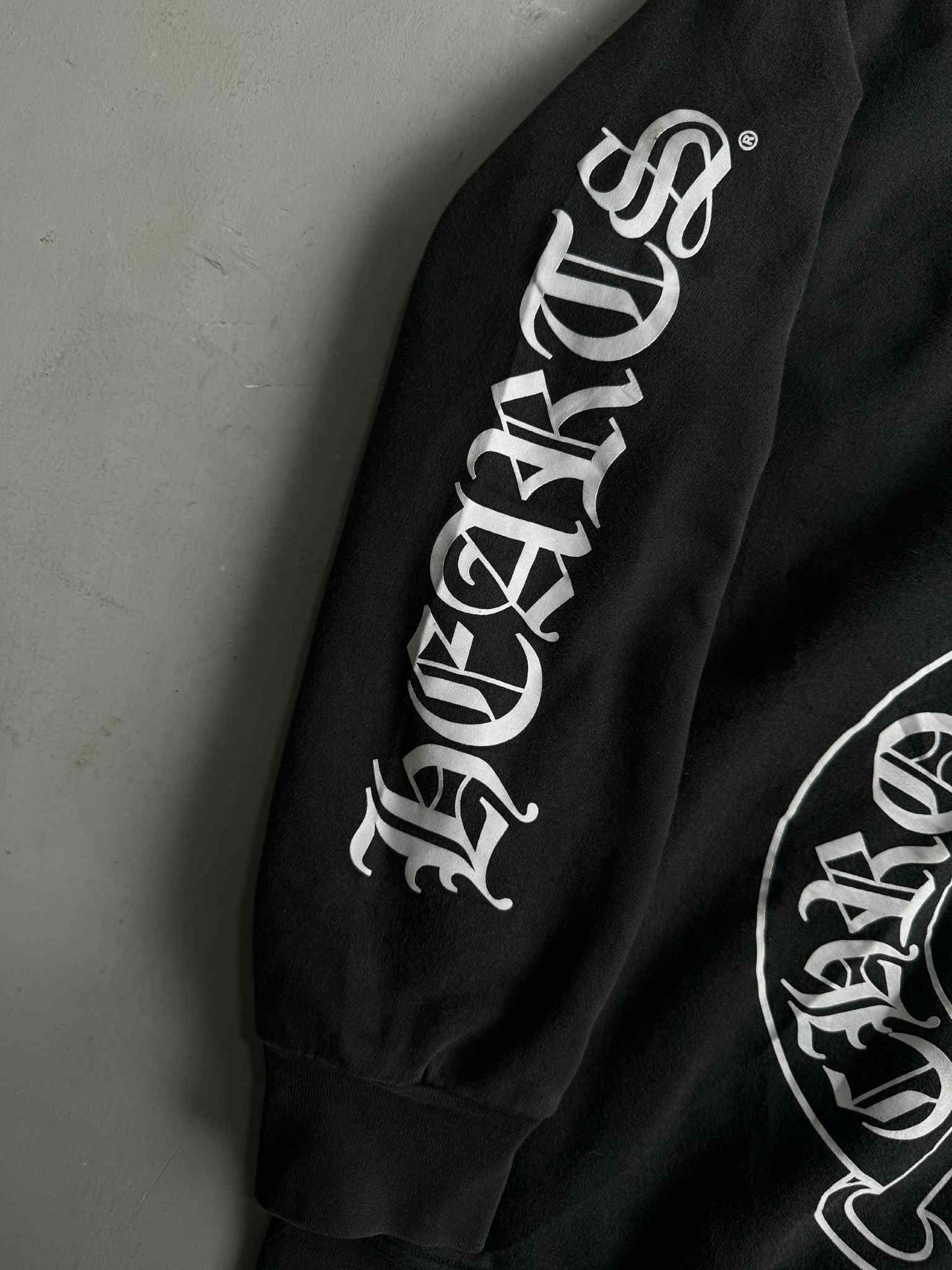 Chrome Hearts Horseshoe Thermal Zip Hoodie