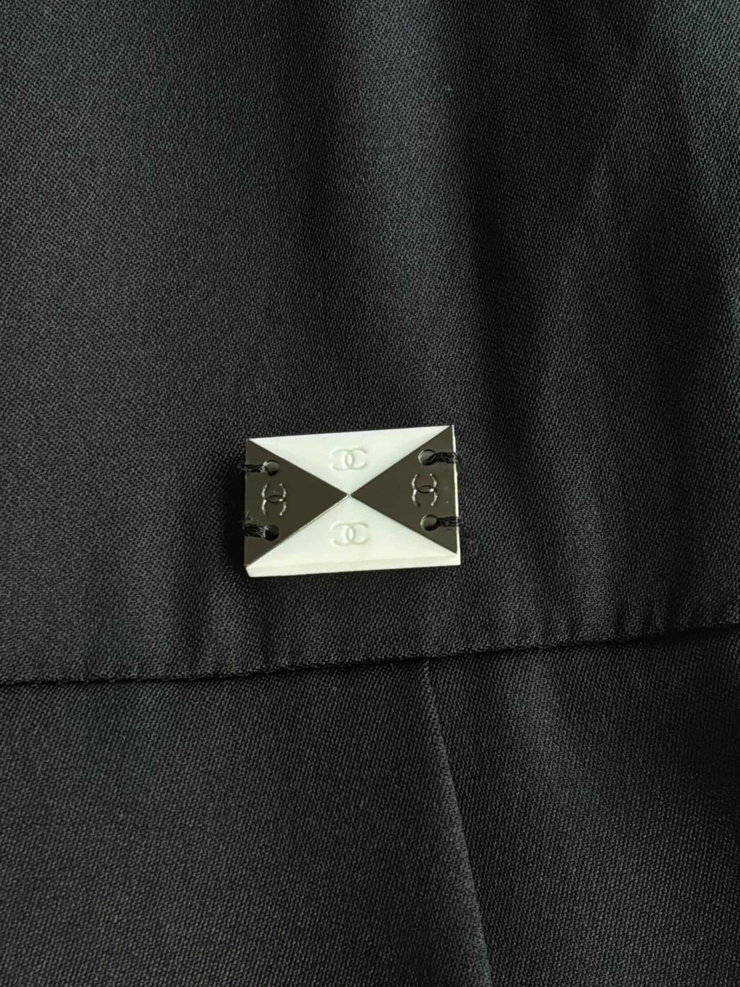 Chanel Beaded Silk Polo