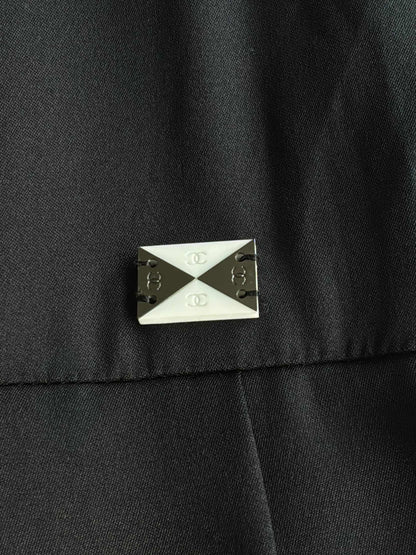 Chanel Beaded Silk Polo