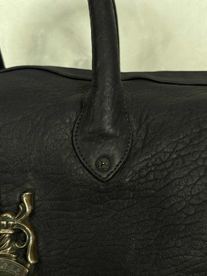 Chrome Hearts 90s Big Dagger Embellished Leather Duffle Bag
