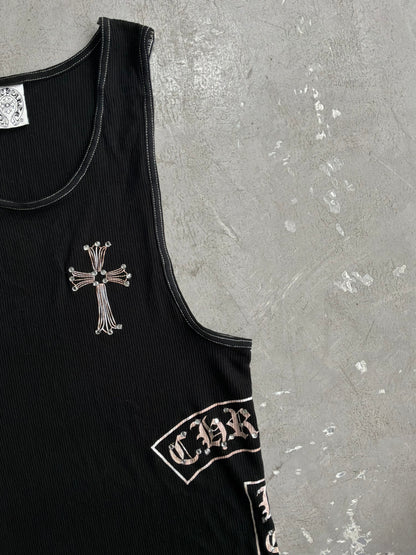 Chrome Hearts X Swarovski Tanktop