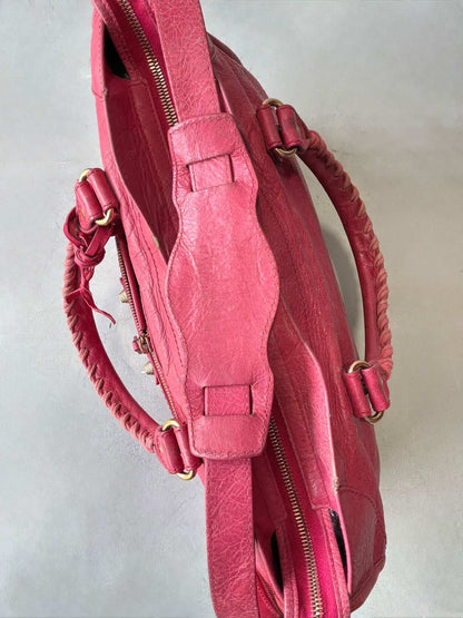Balenciaga City Classic Pink Lambskin