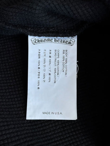 Chrome Hearts Thermal Henley Embroidered Longsleeves