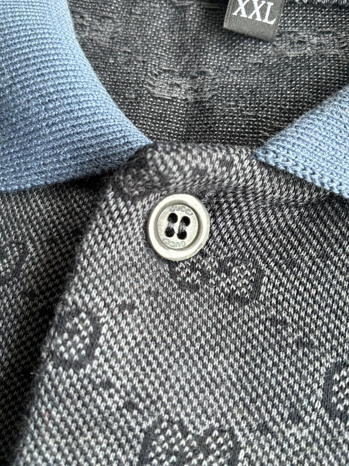 Gucci Black Monogram Shirt
