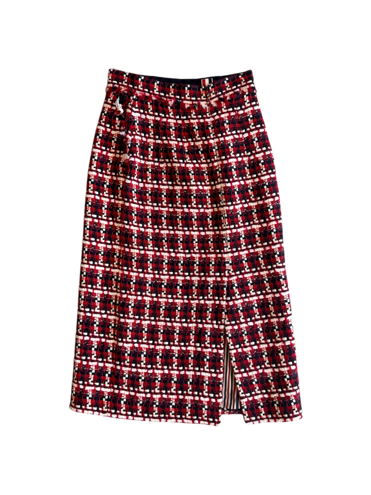 Thom Browne Tweed Maxi Skirt