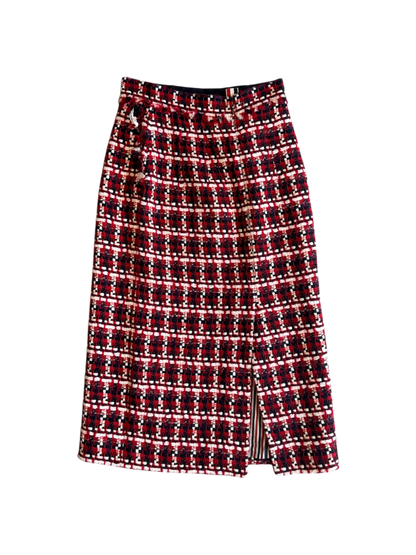 Thom Browne Tweed Maxi Skirt