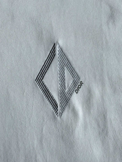 Dior Embroidered Chest Logo Tee