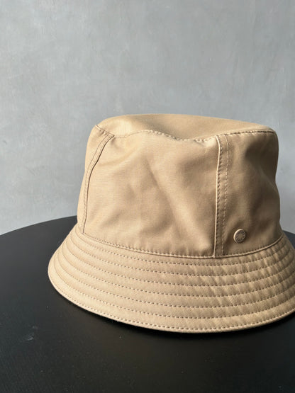 Hermes Button Logo Bucket Hat