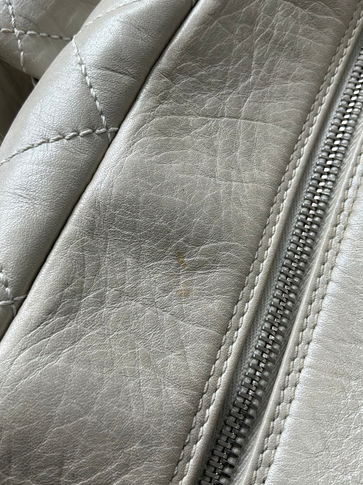 Rare Chanel Cambon Ligne Chain Reporter Lambskin Bag