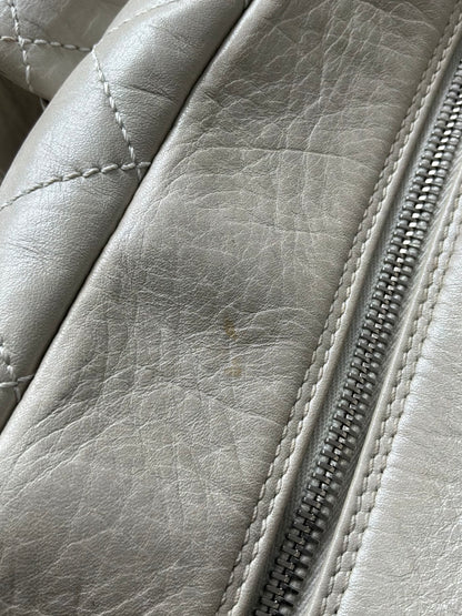 Rare Chanel Cambon Ligne Chain Reporter Lambskin Bag