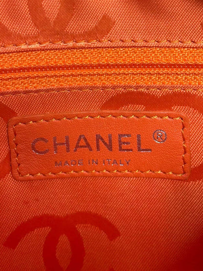 Chanel Ligne Cambon Snakeskin CC Pochette Bag