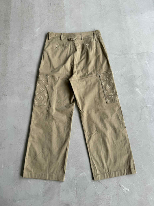 Louis Vuitton Khaki Cargo Pants