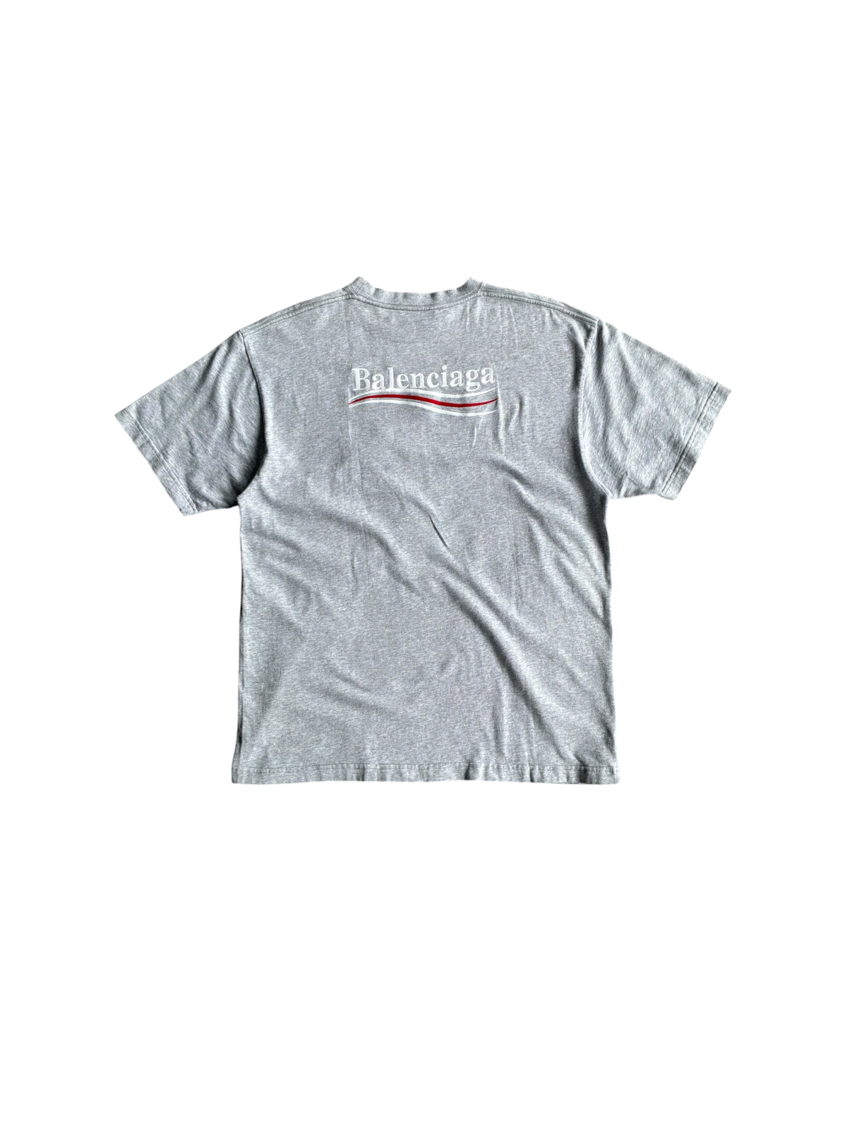 Balenciaga Political Campaign Embroidered Tee