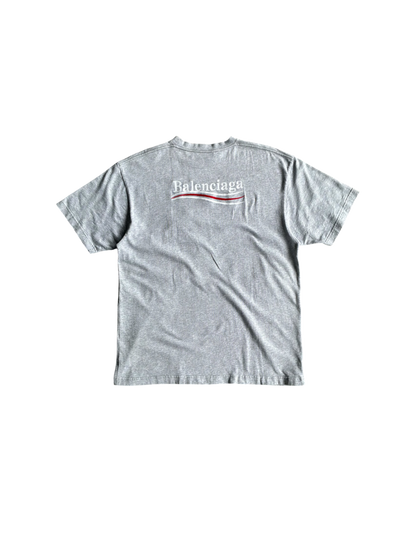 Balenciaga Political Campaign Embroidered Tee