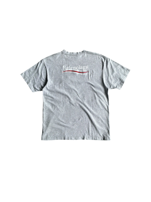 Balenciaga Political Campaign Embroidered Tee