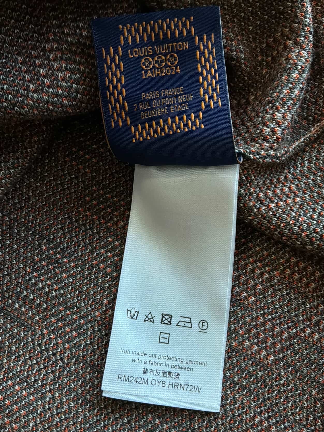 Louis Vuitton Lovers Damouflage Crewneck