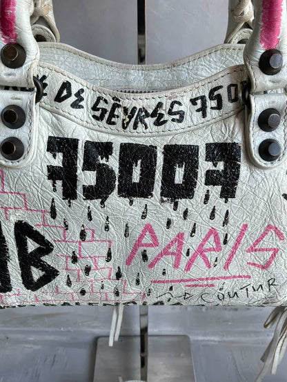 Balenciaga Classic City Graffiti Mini