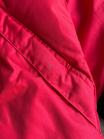 Balenciaga Vintage Red And Black Reversible Puffer Jacket