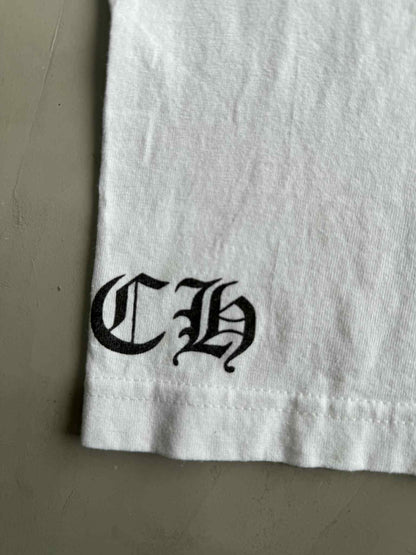 Chrome Hearts Vintage Hollywood Seal Logo Pocket Tee