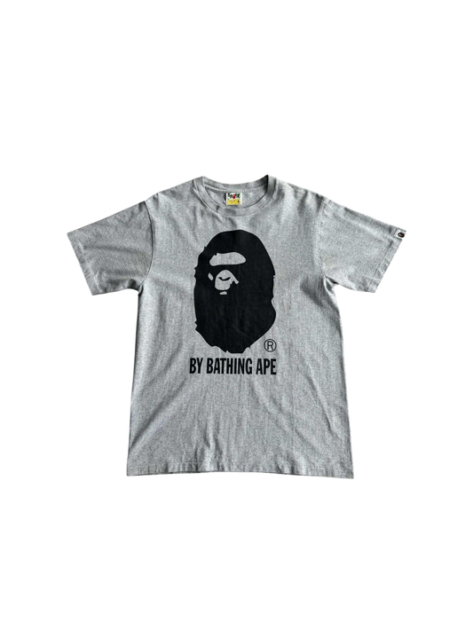 Bape Gray Big Head Tee