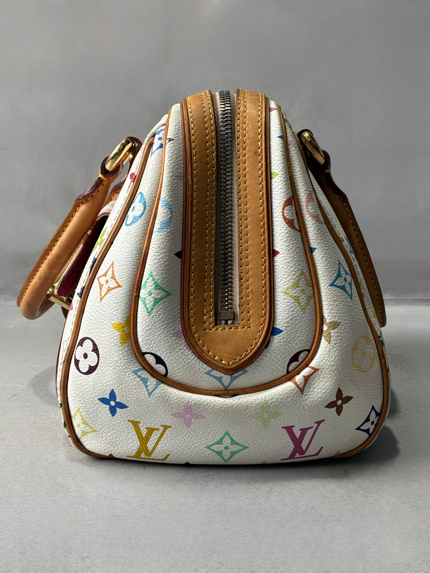 Louis Vuitton X Takashi Murakami Multicolore Pricilla Bag