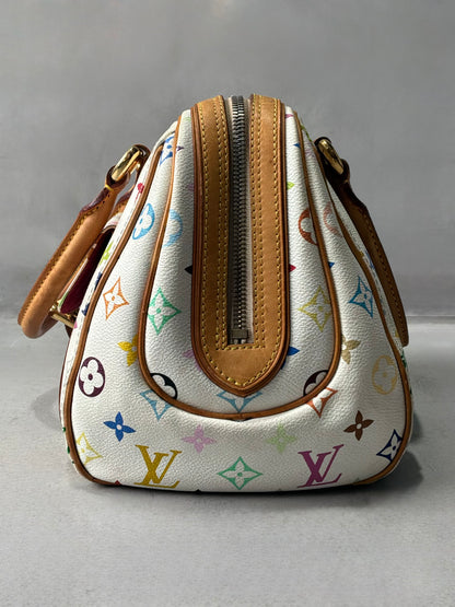 Louis Vuitton X Takashi Murakami Multicolore Pricilla Bag
