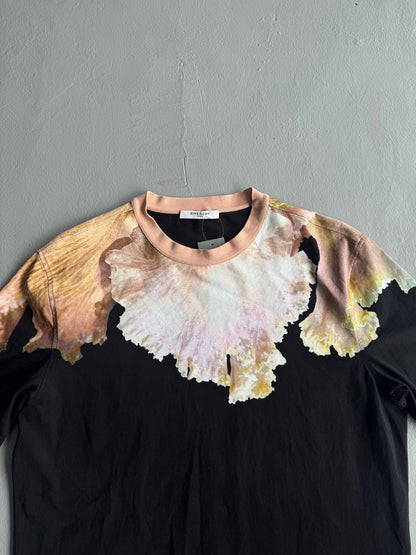 Givenchy Neck Floral Tee